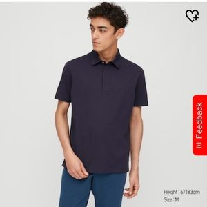 Navy Uniqlo Men’s Polo